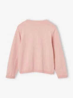 Gilet Fille En Maille Fine - Anthracite -Vertbaudet Soldes Boutique gilet fille en maille fine 29