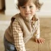 Gilet Sans Manches Bébé En Sherpa - Taupe -Vertbaudet Soldes Boutique gilet sans manches bebe en sherpa