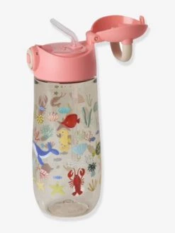 Gourde Pour Enfants En Plastique CORAL OCEAN Rice, 550 Ml - Blush -Vertbaudet Soldes Boutique gourde pour enfants en plastique coral ocean rice 550 ml 1