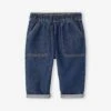 Jean Bébé Taille élastiquée - Denim Brut -Vertbaudet Soldes Boutique jean bebe taille elastiquee 11