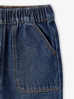 Jean Bébé Taille élastiquée - Denim Gris -Vertbaudet Soldes Boutique jean bebe taille elastiquee 24