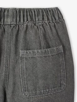 Jean Bébé Taille élastiquée - Denim Gris -Vertbaudet Soldes Boutique jean bebe taille elastiquee 28