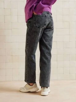 Jean De Grossesse Droit Bandeau Sans Couture - Denim Gris -Vertbaudet Soldes Boutique jean de grossesse droit bandeau sans couture 36