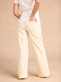 Jean De Grossesse Large Bandeau Seamless - écru -Vertbaudet Soldes Boutique jean de grossesse large bandeau seamless 8