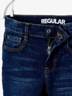 Jean Droit MorphologiK LARGE "waterless" Garçon - Denim Brut -Vertbaudet Soldes Boutique jean droit morphologik large waterless garcon 2