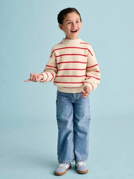 Jean Fille Large MorphologiK Tour De Hanches Médium - Bleu Moyen 2 Jean Fille Large MorphologiK Tour De Hanches Médium - Bleu Moyen – Image 2