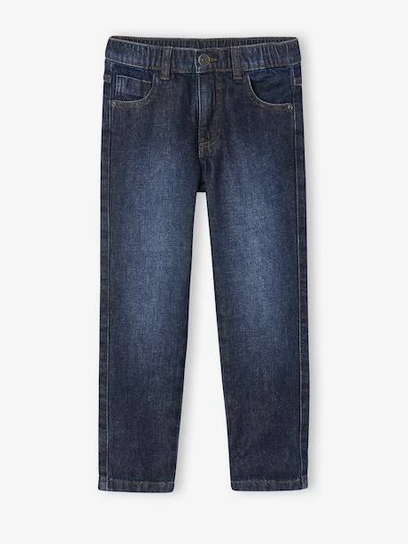 Jean Large Taille élastiquée Et Ajustable - Denim Brut 1 Jean Large Taille élastiquée Et Ajustable - Denim Brut