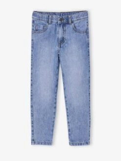 Jean Large Taille élastiquée Et Ajustable - Denim Brut 19 Jean Large Taille élastiquée Et Ajustable - Denim Brut -Vertbaudet Soldes Boutique jean large taille elastiquee et ajustable 19