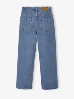 Jean Loose Fille - Denim Gris -Vertbaudet Soldes Boutique jean loose fille 18