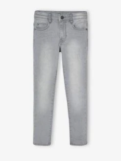 Jean Slim MorphologiK FIN "waterless" Garçon - Denim Brut -Vertbaudet Soldes Boutique jean slim morphologik fin waterless garcon 32