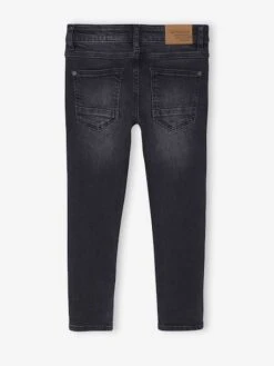 Jean Slim MorphologiK MEDIUM "waterless" Garçon - Denim Gris -Vertbaudet Soldes Boutique jean slim morphologik medium waterless garcon 22