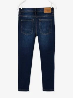Jean Slim MorphologiK MEDIUM "waterless" Garçon - Denim Gris -Vertbaudet Soldes Boutique jean slim morphologik medium waterless garcon 29