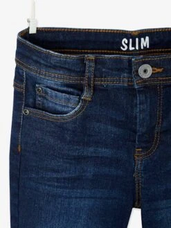 Jean Slim MorphologiK MEDIUM "waterless" Garçon - Denim Gris -Vertbaudet Soldes Boutique jean slim morphologik medium waterless garcon 31