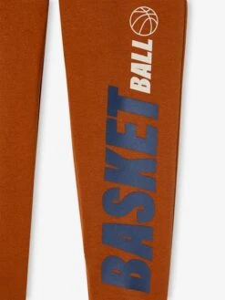 Jogging Garçon Maxi Typo - Noisette -Vertbaudet Soldes Boutique jogging garcon maxi typo 12