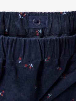 Jupe à Volant En Velours Fille - Vert Imprimé -Vertbaudet Soldes Boutique jupe a volant en velours fille 12