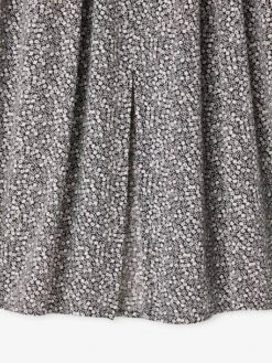 Jupe Fille Longue à Fleurs - Gris Imprimé 13 Jupe Fille Longue à Fleurs - Gris Imprimé -Vertbaudet Soldes Boutique jupe fille longue a fleurs 5