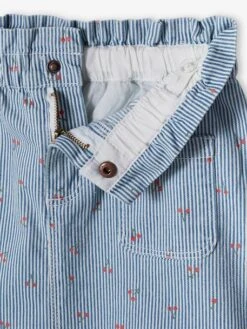 Jupe Rayée Fille - Rayé Bleu -Vertbaudet Soldes Boutique jupe rayee fille 10