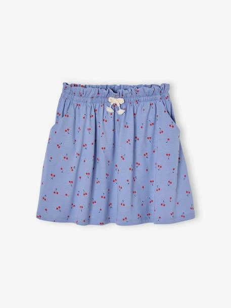 Jupe Tournante Imprimée Fille - Menthe 1 Jupe Tournante Imprimée Fille - Menthe