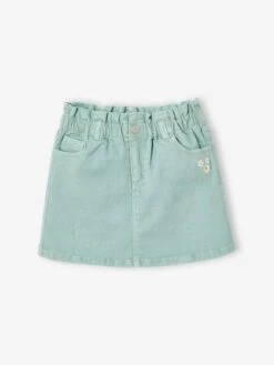 Jupe Trapèze Style Paperbag Fille Facile à Enfiler - Bleu Grisé 15 Jupe Trapèze Style Paperbag Fille Facile à Enfiler - Bleu Grisé -Vertbaudet Soldes Boutique jupe trapeze style paperbag fille facile a enfiler 4