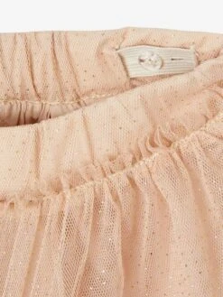 Jupon Cérémonie En Tulle Pailleté Fille - écru -Vertbaudet Soldes Boutique jupon ceremonie en tulle paillete fille 30