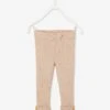 Legging En Tricot Bébé - Vert De Gris