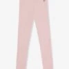 PETIT BATEAU Legging Enfant En Coton Uni - Rose