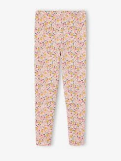 Legging Fille Imprimé - Bois De Rose -Vertbaudet Soldes Boutique legging fille imprime 48
