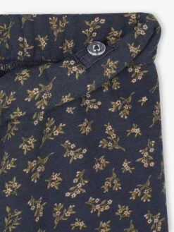 Legging Fille Large Polaire - Marron Imprimé -Vertbaudet Soldes Boutique legging fille large polaire 12