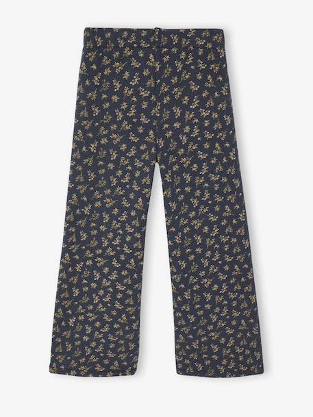 Legging Fille Large Polaire - Marine 3 Legging Fille Large Polaire - Marine – Image 3