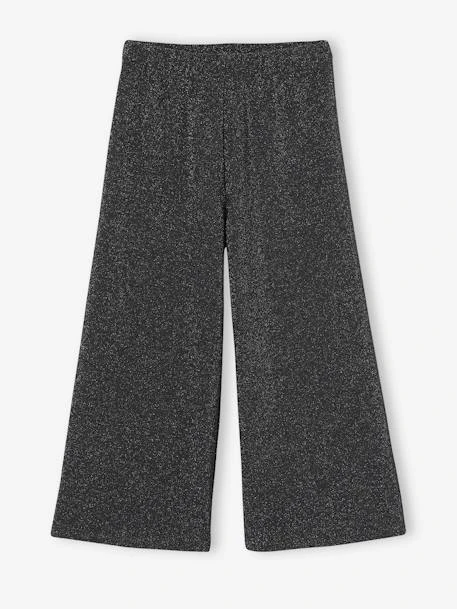 Legging Large Fille - Anthracite 2 Legging Large Fille - Anthracite – Image 2