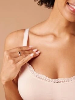 Lot 2 Brassières Grossesse Et Allaitement Sans Coutures - Anthracite -Vertbaudet Soldes Boutique lot 2 brassieres grossesse et allaitement sans coutures 4