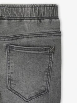 Lot 2 Jeans Slim Taille Elastiquee Et Ajustable - Denim Gris -Vertbaudet Soldes Boutique lot 2 jeans slim taille elastiquee et ajustable 4