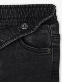 Lot 2 Jeans Slim Taille Elastiquee Et Ajustable - Denim Gris -Vertbaudet Soldes Boutique lot 2 jeans slim taille elastiquee et ajustable 5