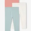Lot 3 Leggings Unis Bébé - Bleu Grisé 10 Lot 3 Leggings Unis Bébé - Bleu Grisé -Vertbaudet Soldes Boutique lot 3 leggings unis bebe