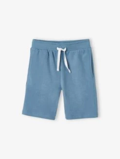 Lot De 2 Bermudas Basics Garçon En Molleton - Lot Encre -Vertbaudet Soldes Boutique lot de 2 bermudas basics garcon en molleton 41
