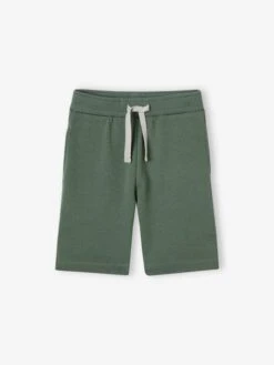 Lot De 2 Bermudas Basics Garçon En Molleton - Lot Encre -Vertbaudet Soldes Boutique lot de 2 bermudas basics garcon en molleton 49