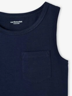 Lot De 2 Débardeurs Garçon Thème Palmier - Lot Blanc -Vertbaudet Soldes Boutique lot de 2 debardeurs garcon theme palmier 5