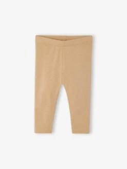 Lot De 2 Leggings Longs Bébé Fille BASICS - Ocre -Vertbaudet Soldes Boutique lot de 2 leggings longs bebe fille basics 34