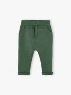 Lot De 2 Pantalons En Molleton Bébé - Vert Sapin -Vertbaudet Soldes Boutique lot de 2 pantalons en molleton bebe 28
