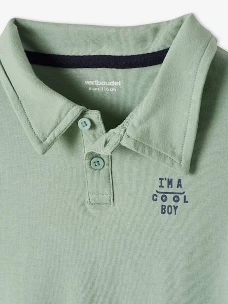 Lot De 2 Polos Garçon Unis Manches Courtes - Corail 12 Lot De 2 Polos Garçon Unis Manches Courtes - Corail – Image 12