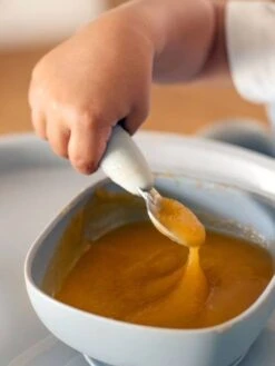 Beaba Lot De 2 Pré-couverts D'apprentissage 2e âge En Inox Et Silicone - Vert Sauge -Vertbaudet Soldes Boutique lot de 2 pre couverts dapprentissage 2e age en inox et silicone 26