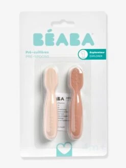 Beaba Lot De 2 Pré-cuillères D'apprentissage En - Beige -Vertbaudet Soldes Boutique lot de 2 pre cuilleres dapprentissage en 4