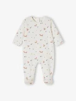 Lot De 2 Pyjamas Bébé Garçon "renard" En Velours - Bleu -Vertbaudet Soldes Boutique lot de 2 pyjamas bebe garcon renard en velours 2