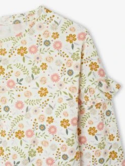 Lot De 2 Pyjamas Fille Flower Power Basics - Bleu Pâle -Vertbaudet Soldes Boutique lot de 2 pyjamas fille flower power basics 7