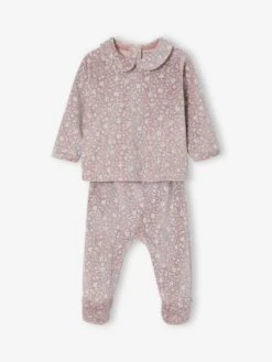 Vertbaudet Soldes Boutique 11 Vertbaudet Soldes Boutique -Vertbaudet Soldes Boutique lot de 2 pyjamas naissance 2 pieces en velours 1