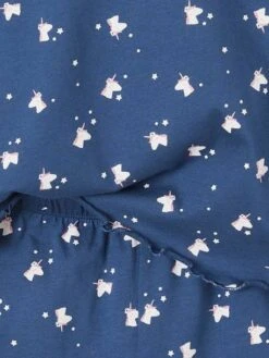 Lot De 2 Pyjashorts Fille Licornes - Bleu Nuit -Vertbaudet Soldes Boutique lot de 2 pyjashorts fille licornes 6