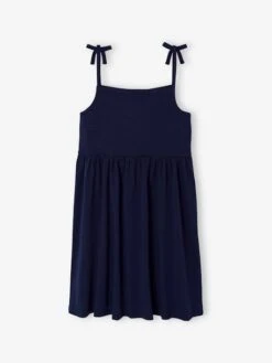 Lot De 2 Robes à Bretelles Fille 1 Imprimée + 1 Unie - Mandarine -Vertbaudet Soldes Boutique lot de 2 robes a bretelles fille 1 imprimee 1 unie 45