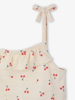 Lot De 2 Robes à Bretelles Fille 1 Imprimée + 1 Unie - Mandarine -Vertbaudet Soldes Boutique lot de 2 robes a bretelles fille 1 imprimee 1 unie 47