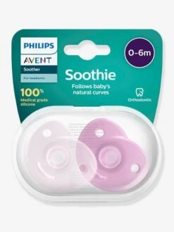 Lot De 2 Sucettes Nouveau-né Philips AVENT Soothie C½ur - Bleu/bleu Clair -Vertbaudet Soldes Boutique lot de 2 sucettes nouveau ne philips avent soothie cur 11