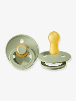 BIBS Lot De 2 Sucettes-tétines Colour, Taille 1 De 0 à 6 Mois - Gris Fer/bleu Layette -Vertbaudet Soldes Boutique lot de 2 sucettes tetines colour taille 1 de 0 a 6 mois 12